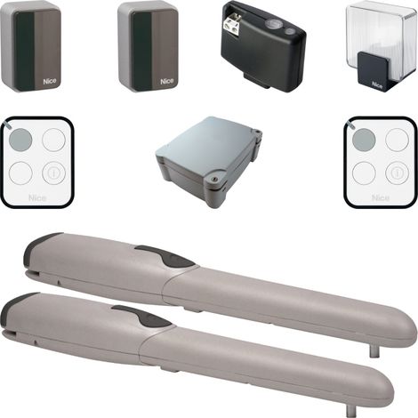 NICE WINGO5BDKCE Kit Automazione Per Cancello Battente WG5000 230V WINGO 5000 BD (1/4)