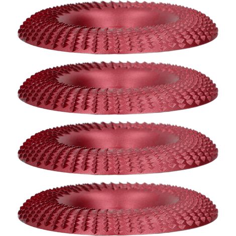 Lot de 4 disques pour meuleuse 16 mm en acier inoxydable taille rapide ébauche ponçage polissage gravure bois (1/5)