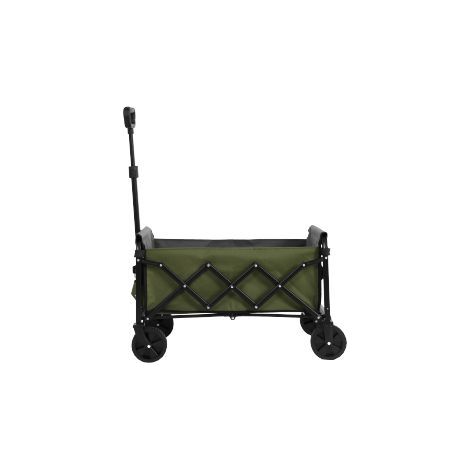 Chariot de plage pliant léger et robuste avec roues - Chariot utilitaire pour courses, camping, jardinage (1/5)