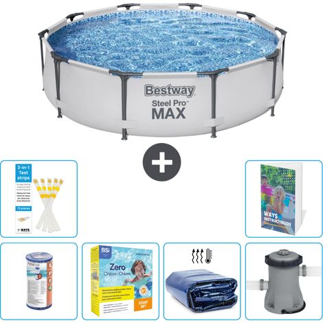 Bestway Steel Pro MAX Rund - 305x76 cm - 7-teilig S50
