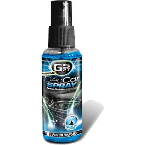 Désodorisant voiture original - DEOCAR SPRAY 75 ml - Fleur de Lotus - GS27