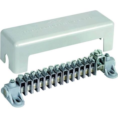 Barra de equipotencialidad Dehn 13x2.5-25 Gris Durable