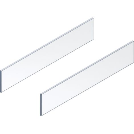 Blum Merivobox Einschubelement Glas klar, NL 550, H: 95, Stärke: 8mm (Set)