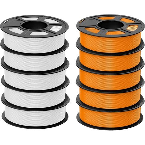 Filamento PLA Plus per stampanti 3D, diametro 1,75 mm, peso netto 1 kg. (1/2)