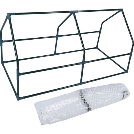 Serre de jardin professionnelle, résistante au gel, coupe-vent, cadre en acier solide, tente intérieure pour maison extérieure 120x60x60cm / 47.2x23.6x23.6in