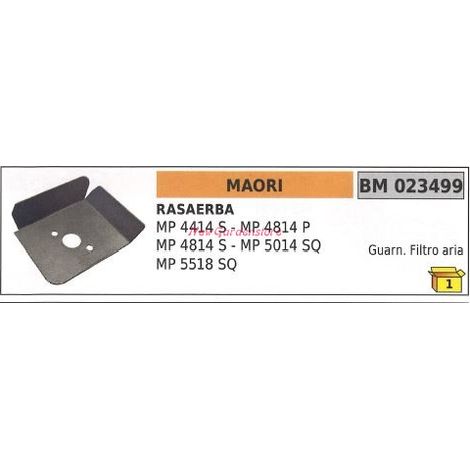 Guarnizione filtro aria MAORI rasaerba tosaerba tagliaerba MP4414S 4814P 023499