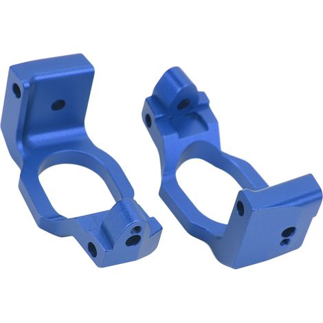 Satz aus 2 hochfesten Drehzapfen aus Aluminiumlegierung zur Vibrationsreduzierung, für Traxxas 1/10 MAXX2 0, dunkelblau. (1/5)