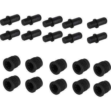 Bouton de fixation de boîtier en maille de haut-parleur, bouton de fixation en plastique anti-poussière, fermeture à pression décorative (1/5)