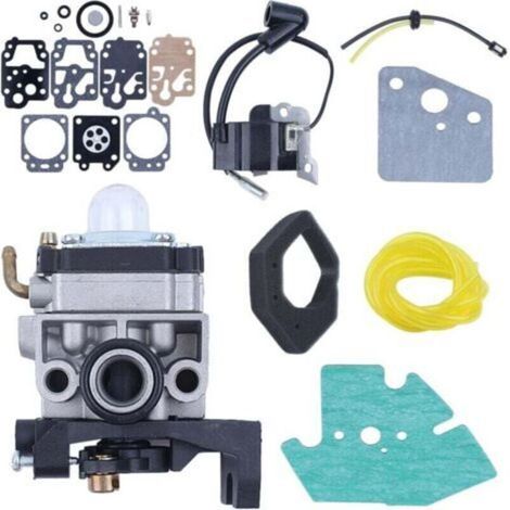 Kit de reparación de la línea de combustible, la bobina de encendido y el carburador para el motor Honda GX25 HHT25S FG110 (número de pieza 16100-Z0H-825) (1/4)