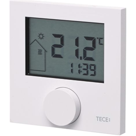 TECE TECEfloor Termostato de ambiente, Display, RT-D 230 Estándar, 77410034
