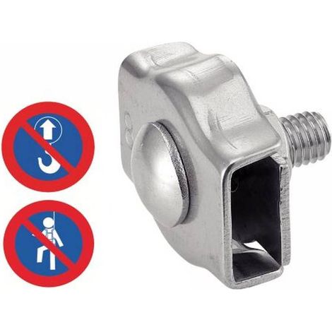 10 Serre-Câbles Simple 4 mm - Inox A4 - D-Work