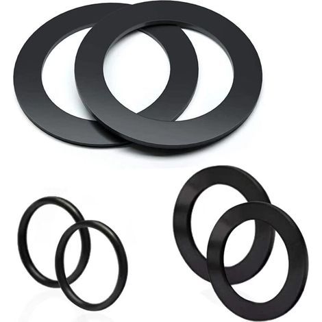Lntyq – Confezione da 6 guarnizioni per pompa da piscina – O-ring in silicone resistenti – Compatibili con le valvole 10747, 25006, 25010, 28633, 28635, 28621 (1/5)