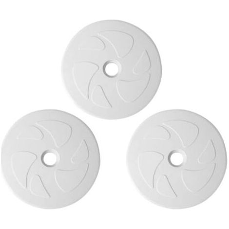 Set of 3 large C6 wheels as replacements for the Polaris 180, 280 Tanktrax and VAC-Sweep 280 pool cleaners (1/5)