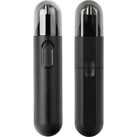 tondeuse Nez Noire 1 Pc Tondeuse Nez Et Oreilles Professionnelle Pour Hommes, Lame  Double Tranchant Non Tirante, Fonctionnant Sur Batterie, Desig (1/5)