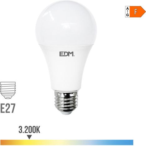 Lampadina LED EDM Standard E27 24W 2600lm 3000K Luce Calda Ø7x13,6cm