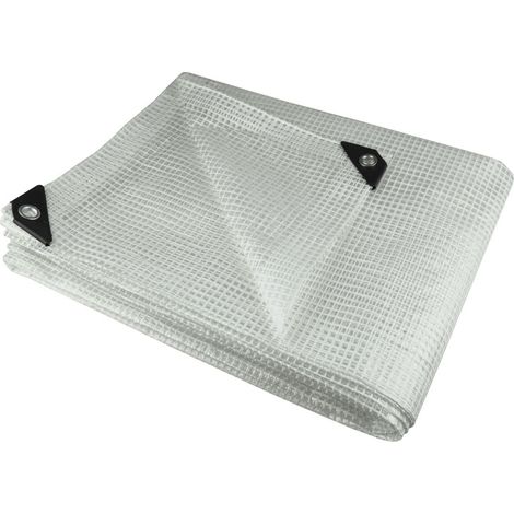 Lona DEDRA 2x3m, transparente, reforzada - protección contra las inclemencias del tiempo