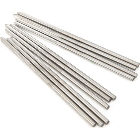 10 forets aléseurs HSS 1.7mm rectifiés intégralement, outil de coupe à queue droite pour machines (1/5)