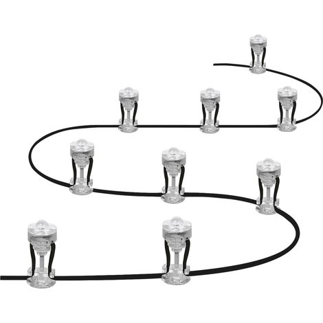 LEDVANCE Apparecchio LED da esterno: ENDURA GARDEN DOT / 6 W, 220…240 V, Ampiezza fascio luminoso: 33°, bianco caldo, 3000 K, Materiale: Polycarbonat (PC), IP65 (1/4)