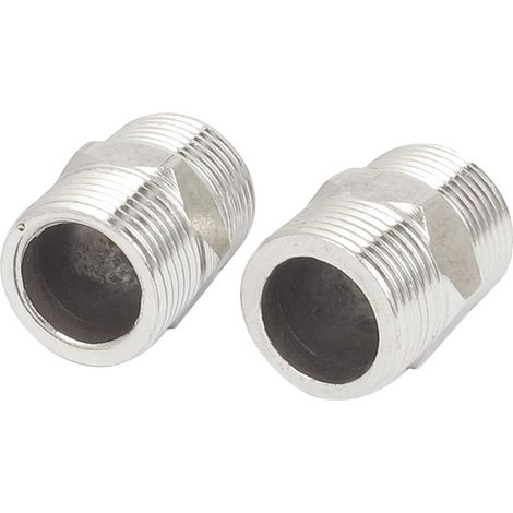3/4 à Außengewinde 304 Edelstahl Sechskant-Nippel-Rohrfitting 2St (da9e19a6f46ae26c000970f6b3bf00c6)