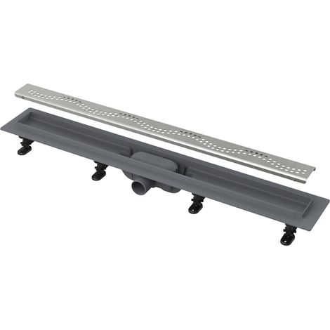 Bodenablauf mit perforiertem Rahmen, intelligenter Siphon 75–110 mm, K3, 300 kg (1/4)
