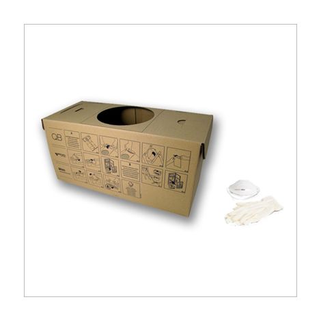 Bac à poussières en carton écologique pour centrale QB Q200 (boîte de 5 pcs), Aertecnica CM814Q