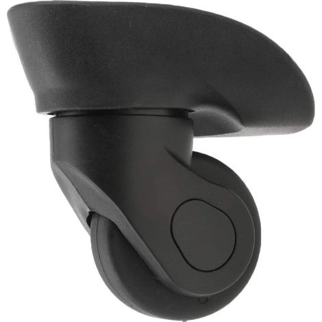 Paar 360° Spinner-Gepäck-Ersatzräder, Schwarz, Kleine Größe, W041, Gepäcksets