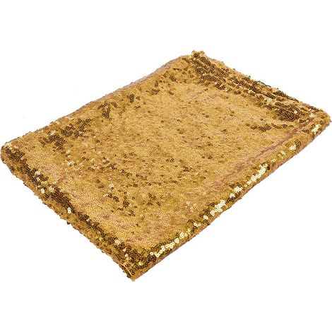Chemin De Table En Paillettes Or Pour Mariage Fête Banquet Décoration De Table 1 Pièce (1/5)