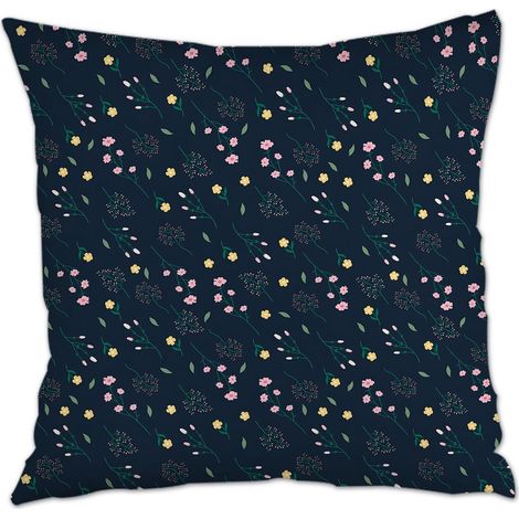 Housse de coussin 45x45 cm carrée rustique pour décoration de Pâques pour la maison (1/5)