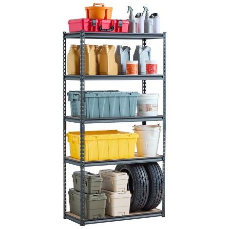 Étagère de Rangement - 907 kg Étagère de Garage Métallique à 5 (1/5)