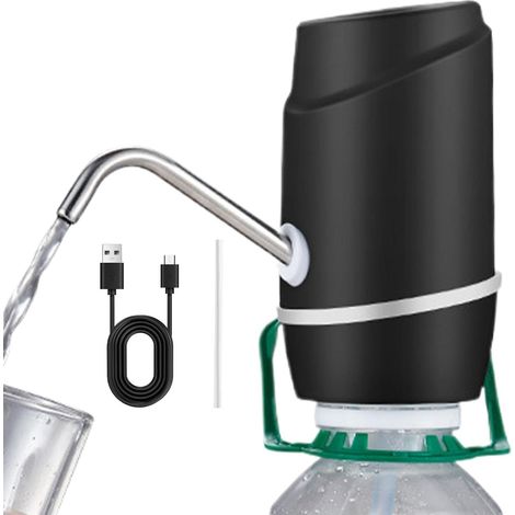 Filiyano-Distributeur d'eau électrique, pompe portable de 5 gallons, fontaine rechargeable par USB, pompe à commande tactile, idéal pour l'extérieur (1/5)