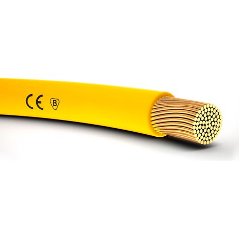 Installationskabel H07V-K 2,5 gelb 29153 /100m/