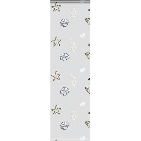 Duschrollo mit Kassette 80x240 cm Stoffbreite 76 cm
