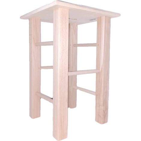 sgabello toby quadrato h45 cm