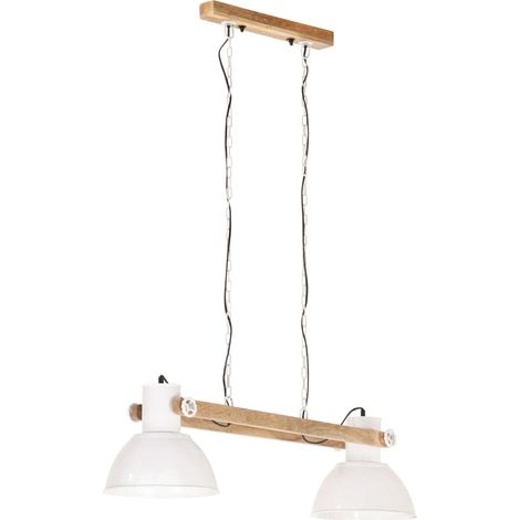 Lampe suspendue industrielle 25 W Blanc 109 cm E27 (1/5)