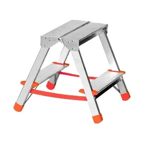 Doppelseitige Leiter Hailo 2x2 Aluminium Traglast 150 kg (1/2)