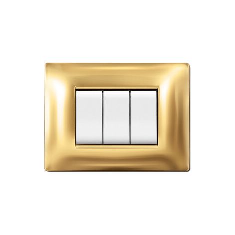 PLACCA LIFE Q LIVING PLAST ORO          4P- 1,0 pz