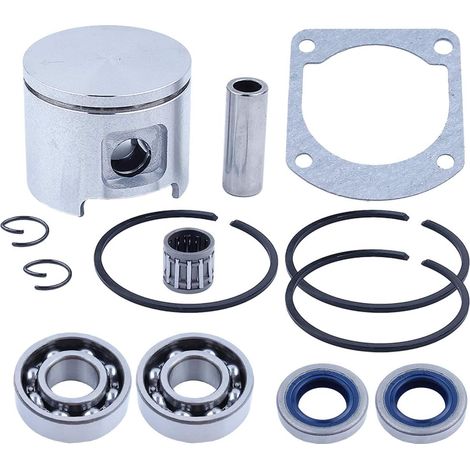 Adefol Piston de tronçonneuse 48mm pour Husqvarna 61W 503539002 Joint d'huile, goupille, circlip, joint, roulement Pièces de rechange et accessoires (1/5)
