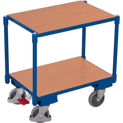 VARIOfit Euro-System-Roller mit 2 Ladeflächen Zentralbremse EasySTOP