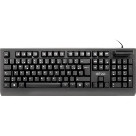 TECLADO LECTOR DNI USB ESPANOL