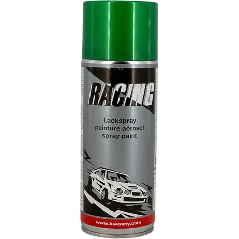 Bombe de peinture - Vert métallisé - Carrosserie voiture - Racing - 400ml