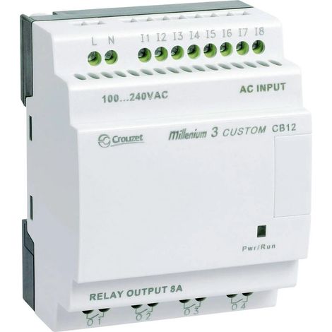 [NEUWERTIG] B-Ware Crouzet Sps Steuerungsmodul Millenium 3 Cb12 R 24 Vdc 8 E 4 A Industrieautomation