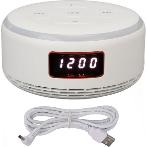Réveil Enceinte Bluetooth Intelligente Multifonction, Luminosité Réglable, Haut-Parleur Sans Fil avec Lumière Colorée pour Maison (1/5)