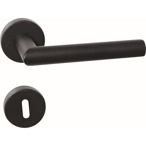 ZT-Rosetten-Grt. BlackSoftLine BB, 8mm, Edelstahl-schwarz