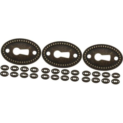 Operitacx Lot de 36 cache-serrures décoratifs pour tiroirs (1/5)