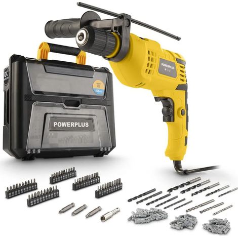 Trapano powerplus powxbox008 810W mandrino senza chiave 13 mm