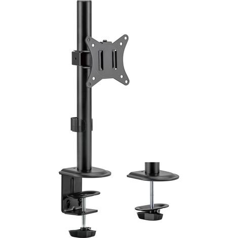 Support de bureau pour moniteur LCD Maclean, VESA 75x75 et 100x100, 17-32" 9kg, MC-751N (1/5)