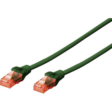 Digitus DK-1617-030/G câble de réseau Vert 3 m Cat6 U/UTP (UTP) (1/2)