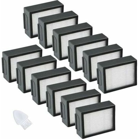 12 filtros HEPA para aspiradora compatibles con Roomba i y e Series Robot i3 i4 i6 i7 i8 e5 e6 (1/4)