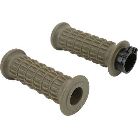 Universeller 25 mm/28 mm Silikon-Motorradlenkergriff, komfortabel und rutschfest, mit Drehgriff für Gasgriff (1/5)