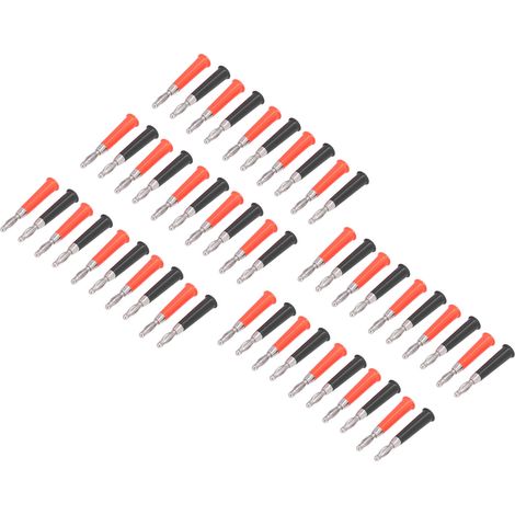 25er-Set Lautsprecher-Bananenstecker aus ABS-Zinklegierung, geschweißter Laternenstecker für 4-mm-Bananenbuchsen (1/5)